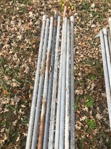 34 x 21 Galv. Pipe (9 pcs)