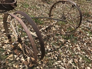 Handmade 2 Wheel Cart