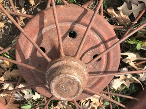 22 Ford Spoked Car Rims (Set of 4)
