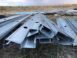 12 Steel C-Channel (13 pcs)