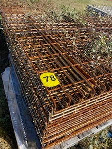 lot 78 image: 20pcs 36x46 Wire Decking