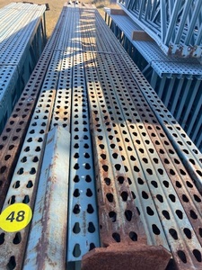 lot 48 image: 9pcs 36 Vertical Uprights 240 Tall