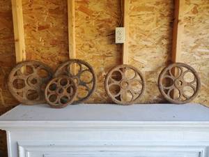 Old Wagon Wheels