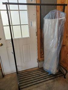 Clothing Rack and Contents