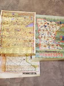 Three Maps Of Minnesota
