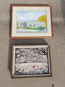 Two Pieces of Original Artwork