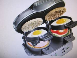 Hamilton Beach Dual Breakfast Sandw...