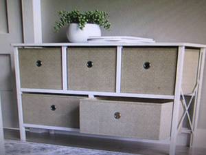 Brookside 5-Drawer Fabric Storage C...