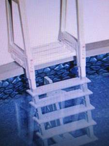 Blue Wave Heavy-Duty In-Pool Ladder...