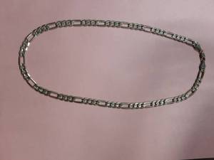 24 Inch Gold Tone Chain Marked 18K