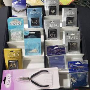 12-New Sterling & Other Jewelry & Beading Related