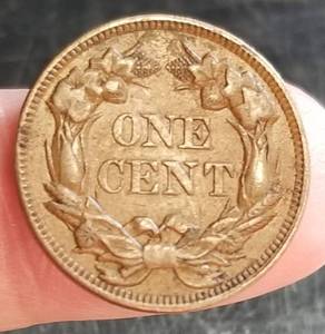 1858-LL FLYING EAGLE CENT