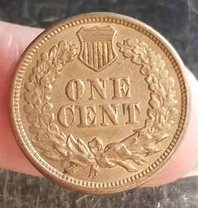 1861 INDIAN HEAD CENT AU