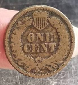1862 INDIAN HEAD CENT