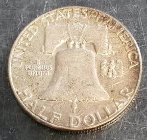 1958 FRANKLIN HALF DOLLAR