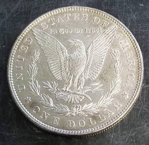 1886 MORGAN SILVER DOLLAR UNC