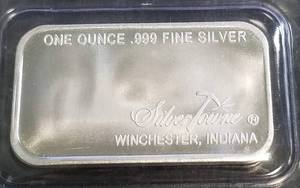 1 TROY OZ .999 FINE SILVER BAR PROSPECTOR SEALED