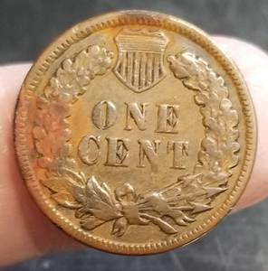 1881 INDIAN HEAD CENT VF