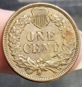 1882 INDIAN HEAD CENT AU55