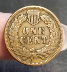 1883 INDIAN HEAD CENT AU50
