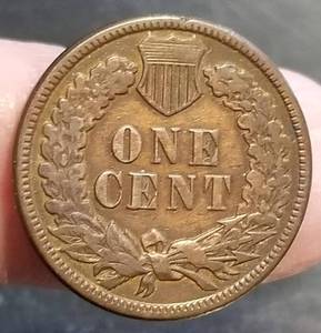 1885 INDIAN HEAD CENT XF45