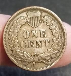1886 INDIAN HEAD CENT XF40