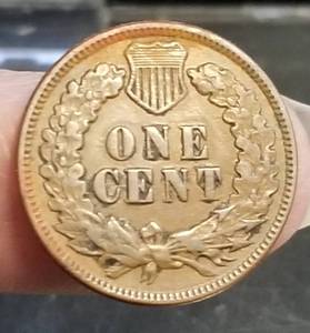 1888 INDIAN HEAD CENT AU