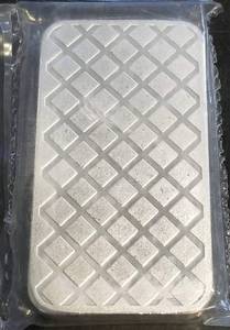 5 TROY OZ .999 FINE SILVER BAR WALKING LIB DESIGN SEALED