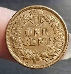 1898 INDIAN HEAD CENT AU