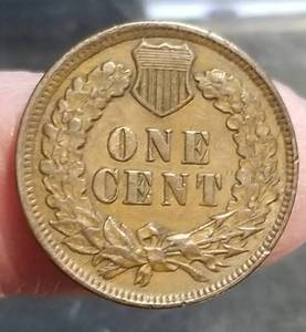 1899 INDIAN HEAD CENT AU