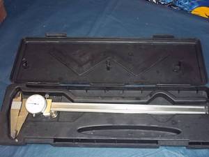 lot 146 image: Vintage Micrometer in hard side cas...