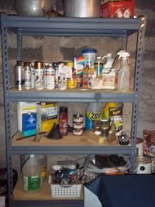lot 169 image: Heavy duty 5-adjustable tier metal ...