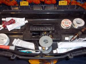 lot 188 image: Workforce 19 toolbox with tray fil...