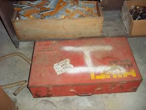lot 196 image: Hilti model 312 Round head nailer i...