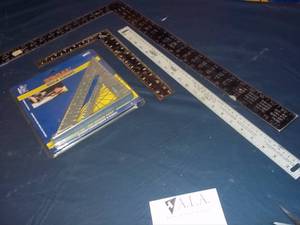 lot 201 image: Lot of assorted measuring tools and...