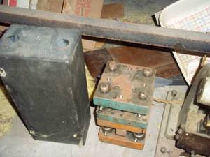 lot 210 image: Well made Antique Arbor Press with ...
