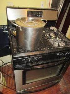 lot 127 image: Frigidaire gas stove, dirty but wou...