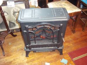 lot 333 image: Electric fireplace space heater...