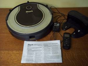 lot 344 image: Shark ion robot vacuum cleaner, app...