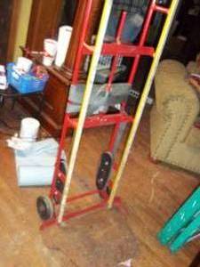 lot 515 image: Furniture moving dolly with strap...