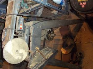 lot 265 image: Vintage Craftsman belt and disc san...