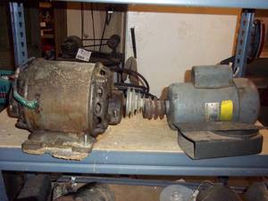 lot 270 image: (5) separate vintage electric motor...