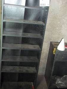 lot 279 image: 8-Tier multi-media storage with adj...