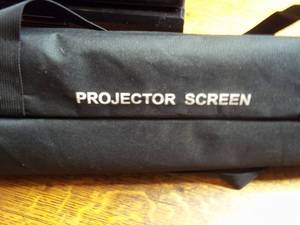 lot 310 image: Projector screen...