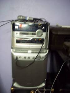 lot 312 image: GPX karaoke machine...