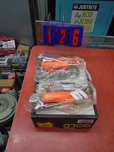 lot 126 image: Qty of 2 tool sets with screwdrivers, pliers & etc. As shown.