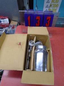 lot 133 image: Astro Pneumatic HVLP spray gun. New in box. As shown.