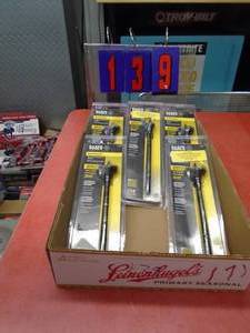 lot 139 image: Flat of Klein auger bits. 78 & 1 38. As shown.