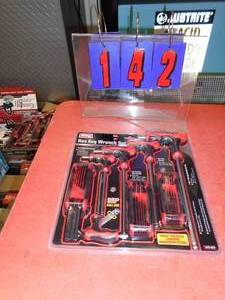 lot 142 image: King hex key wrench set. New in box. As shown.
