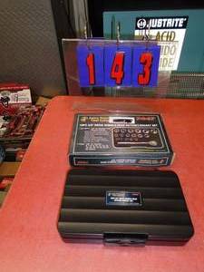 lot 143 image: Astro Pneumatic 38 drive wobble socket set. New in box. As shown.